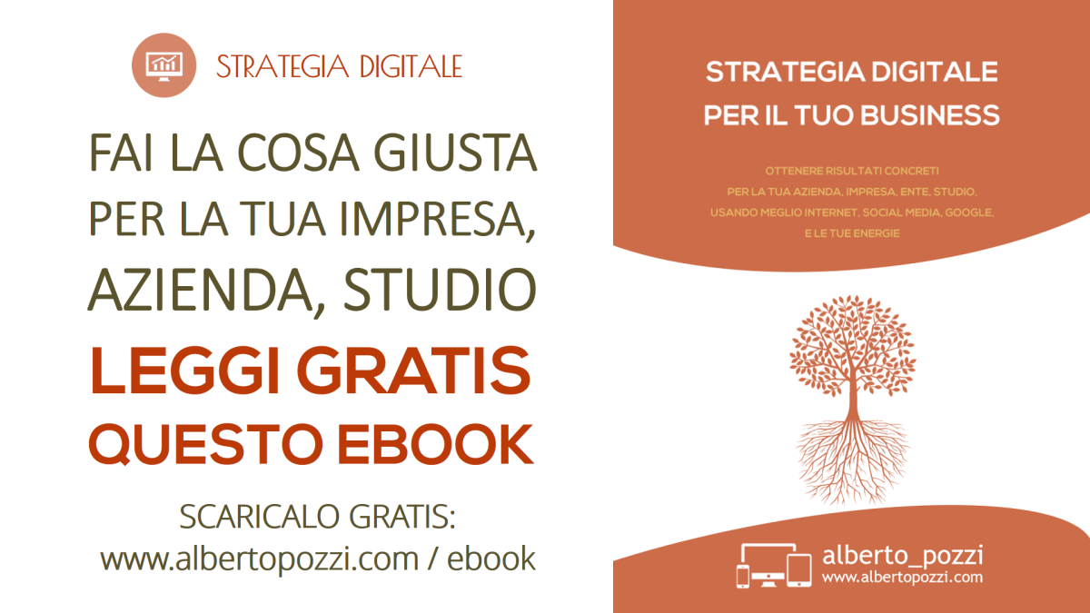Strategia Digitale per il tuo Business - Alberto Pozzi , ebook gratis