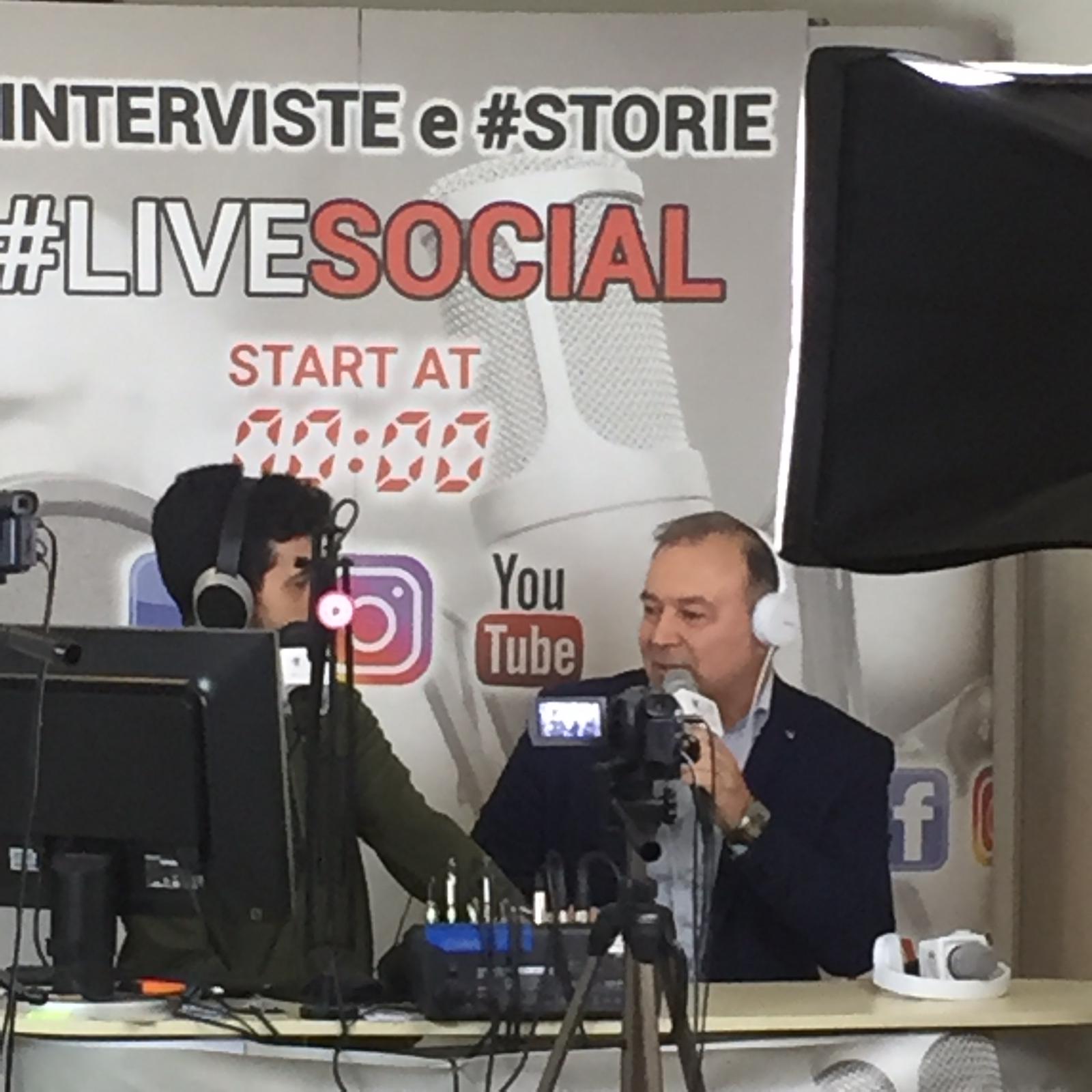 Alberto Pozzi - intervista a Live Social - Radio Lombardia