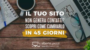 Sito web che non genera contatti? Soluzione in 6 settimane